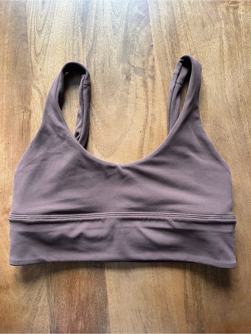 Lululemon Scoop Neck Sports Bra - Brown